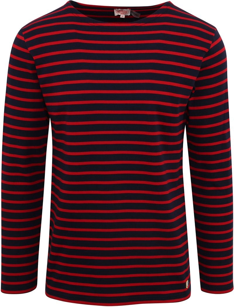 Armor-lux Houat Trui Strepen Navy