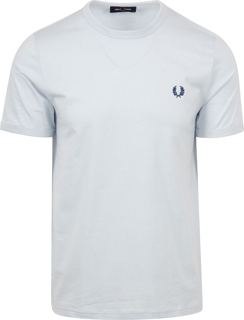 Fred Perry Ringer T-Shirt hellblau - Größe XXL günstig online kaufen