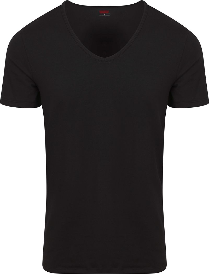 Levi's 2-er Set T-Shirt V-Ausschnitt Schwarz günstig online kaufen