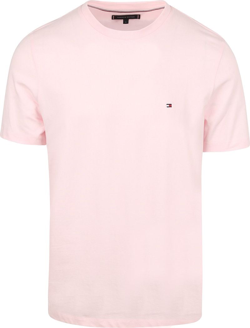 Tommy Hilfiger T-shirt Essential Rosa - Größe L günstig online kaufen