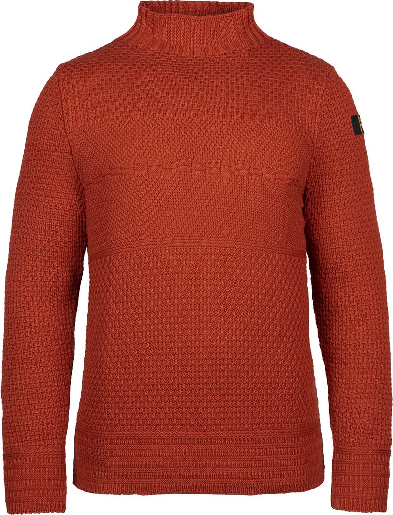 PME Legend Pull Col Roulé Tricoté Rouge taille M