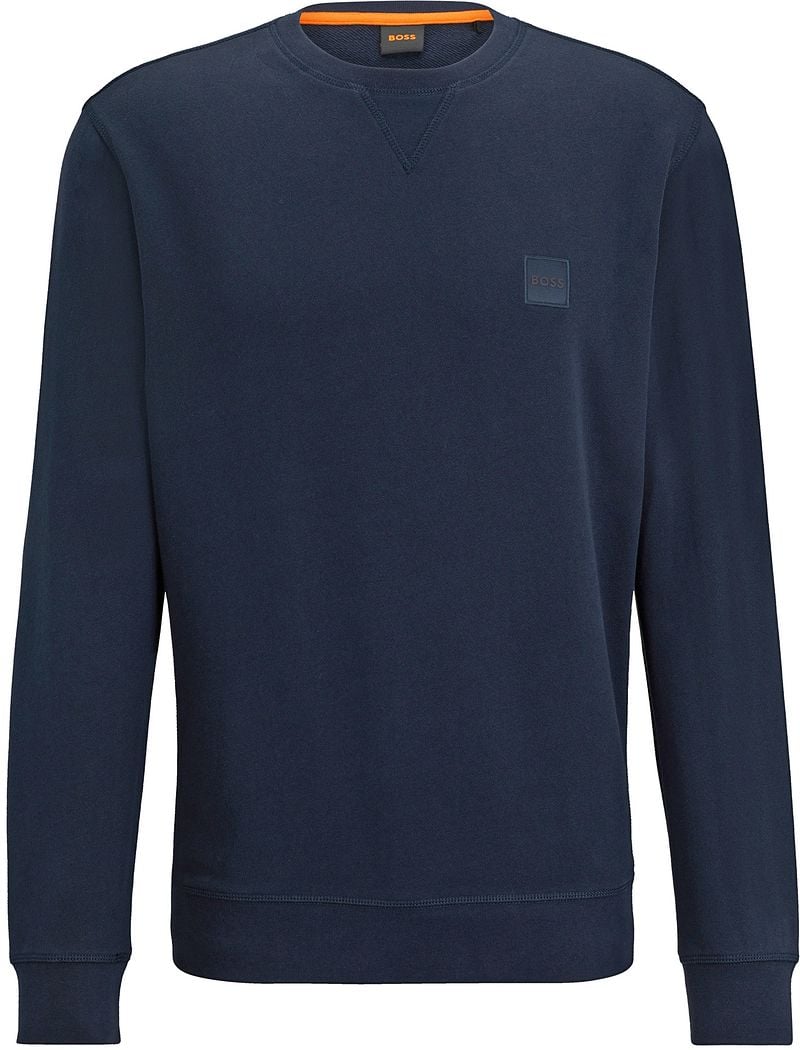 BOSS ORANGE Heren Truien & Vesten Westart 10234591 02 Donkerblauw