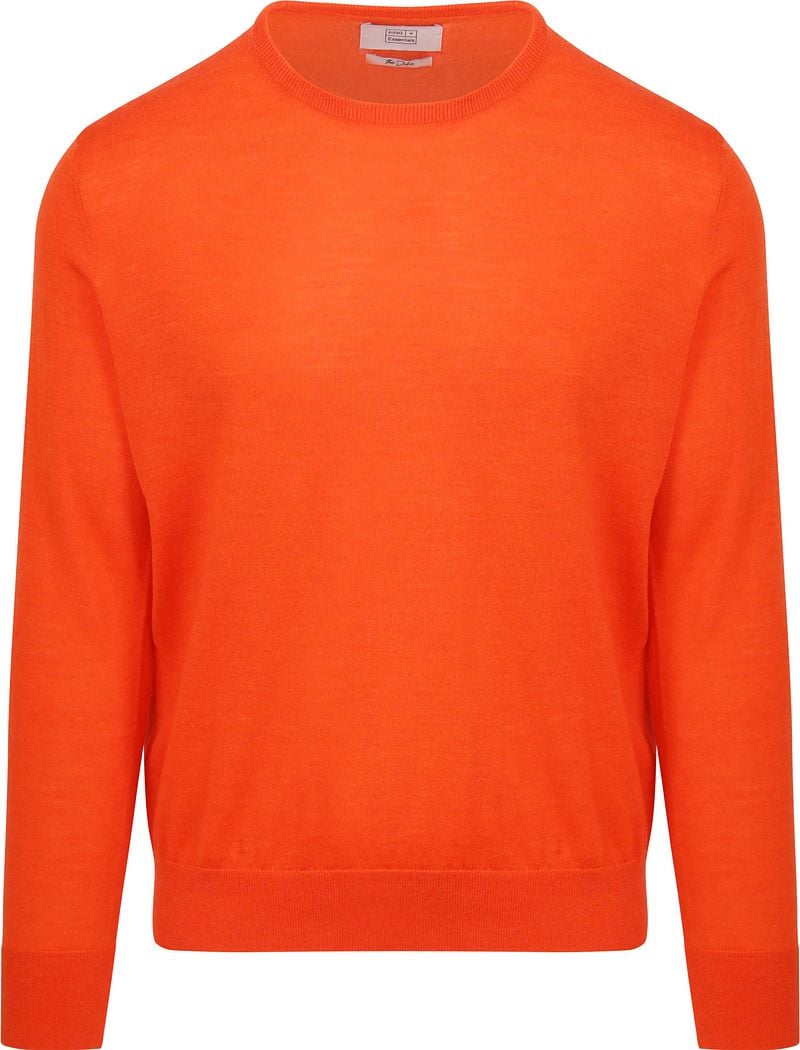 King Essentials The John Pullover Merino Orange - Größe XXL günstig online kaufen