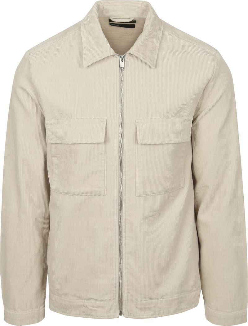 Marc O'Polo Corduroy Hemdjacke Ecru - Größe M günstig online kaufen
