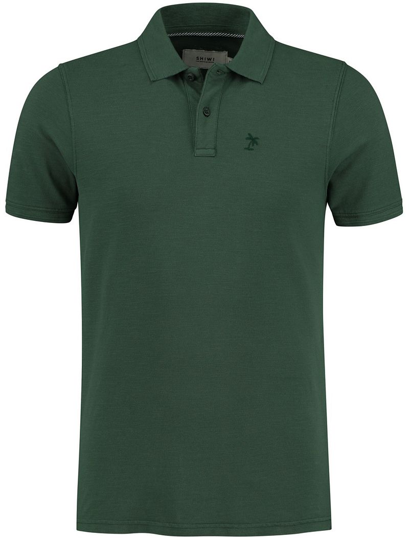 Shiwi Polo Bart Foncé  Vert Vert foncé taille S