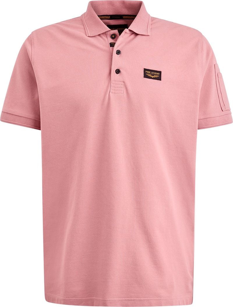 PME LEGEND Heren Polo's & T-shirts Short Sleeve Polo Trackway Roze