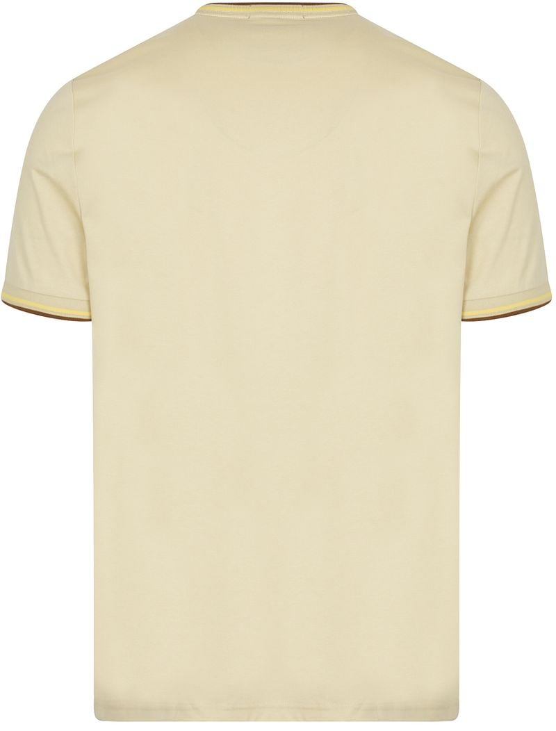 Fred Perry M1588 Twin Tipped T Shirt Beige - Größe XL günstig online kaufen