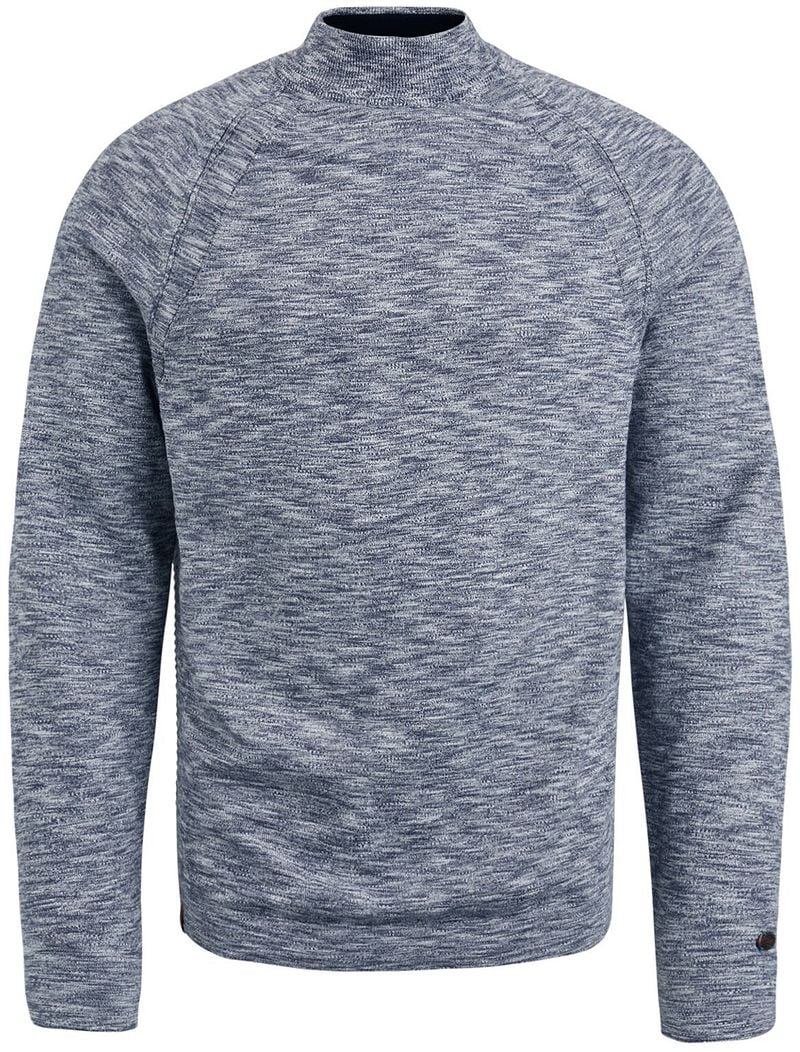 Cast Iron Pullover Turtleneck Blau - Größe XL günstig online kaufen