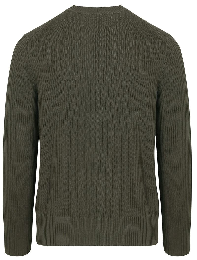 Marc O'Polo Pullover Ribbed Grün - Größe XXL günstig online kaufen
