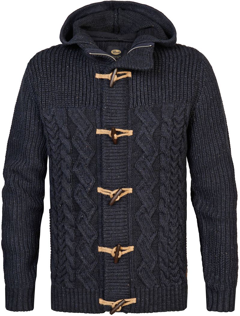 Petrol Kabeljacke Portage Navy - Größe XL günstig online kaufen