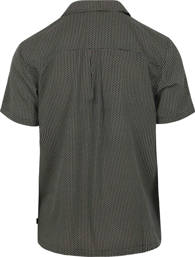 Superdry Overhemd Short sleeve Zwart Lucy Mono Print