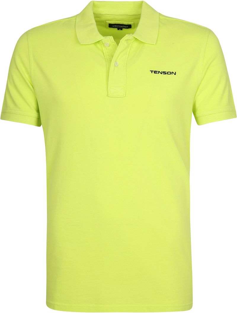 Tenson Polo Einar Fluo  Jaune taille M
