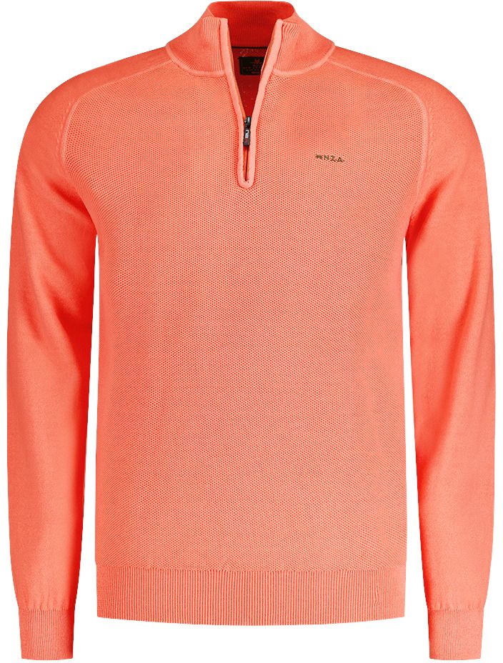 New zealand auckland NZA Half Zip Trui Kairaki Red Cider