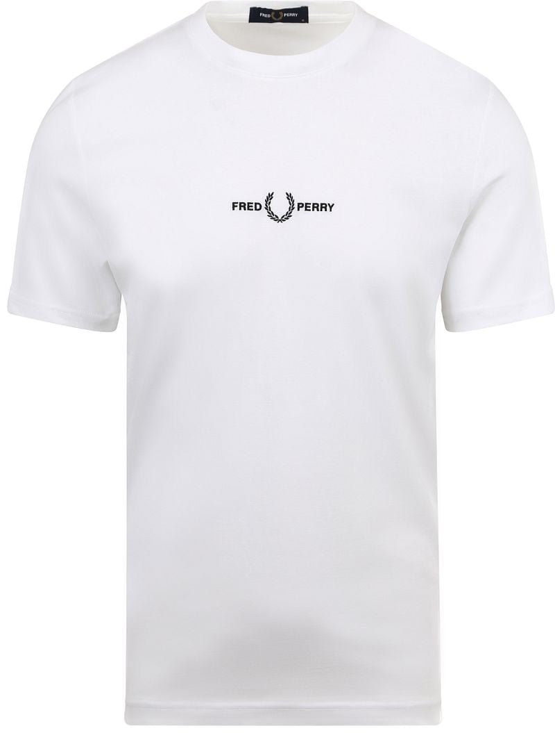 Fred Perry T-Shirt M4580 Wit