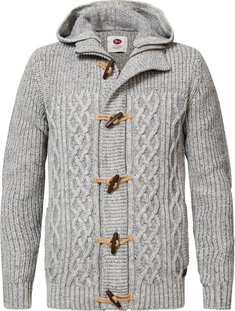 Cardigan pétrole gris Gris taille XXL