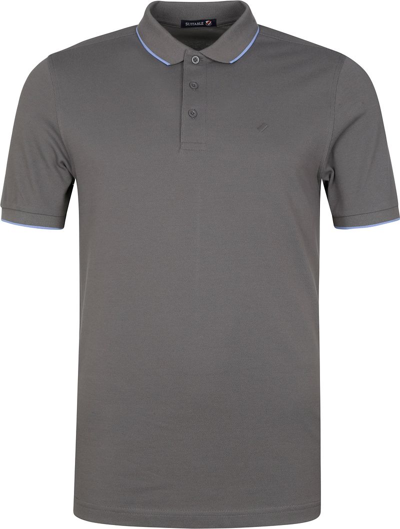 Suitable Polo Tip Ferry Grijs