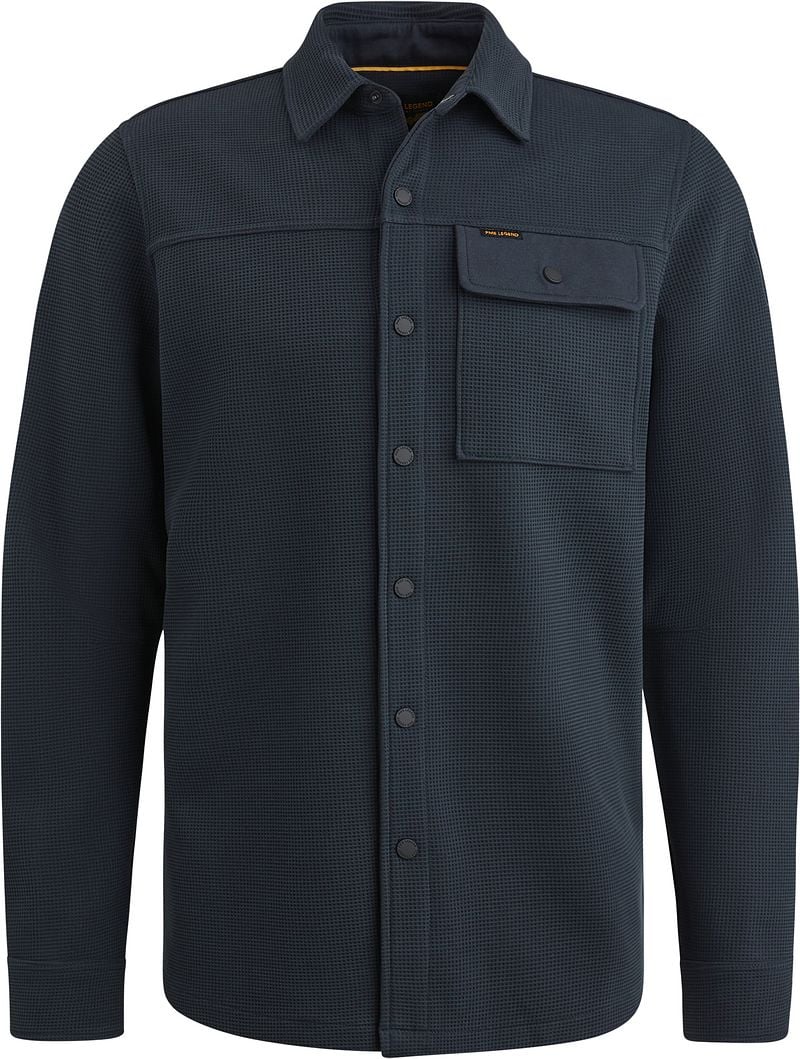 PME Legend Overshirt Waffle Navy - Größe XL günstig online kaufen