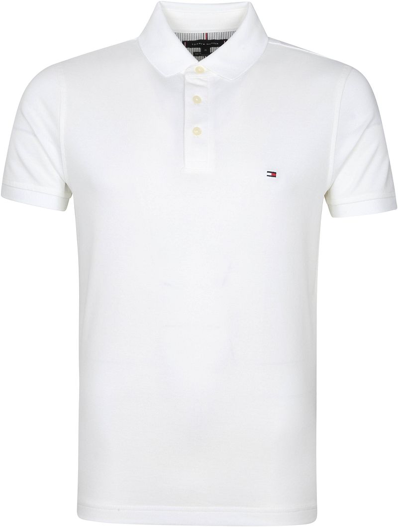 Tommy Hilfiger 1985 Polo Shirt Weiß - Größe XL günstig online kaufen