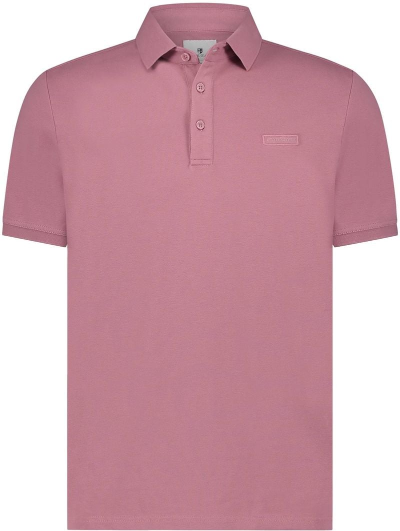 State of Art Roze Polo Shirt met korte mouwen Pink Heren