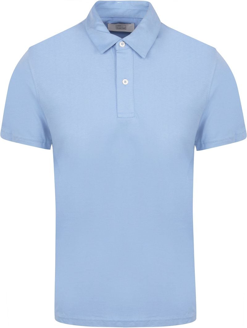 KING Essentials The James Poloshirt Mid Blauw