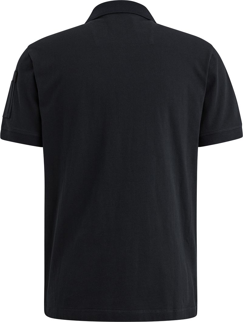 PME Legend Half-Zip Poloshirt Piqué Interlock Navy