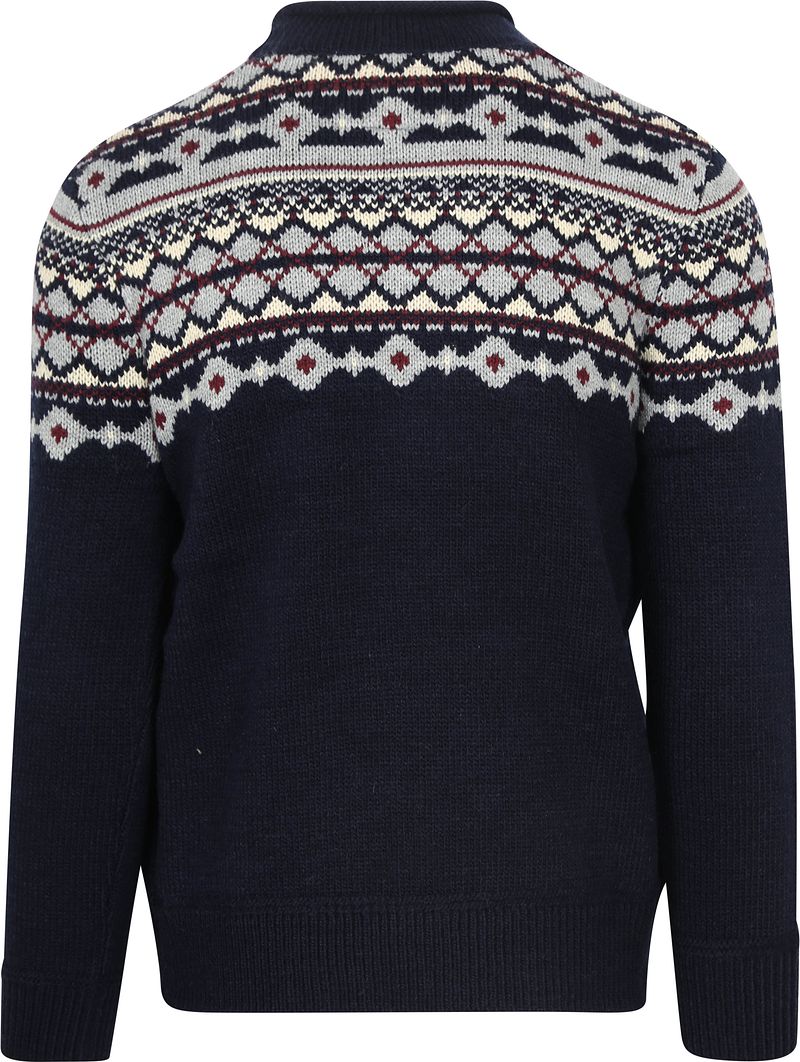 Superdry Fairisle Trui Navy