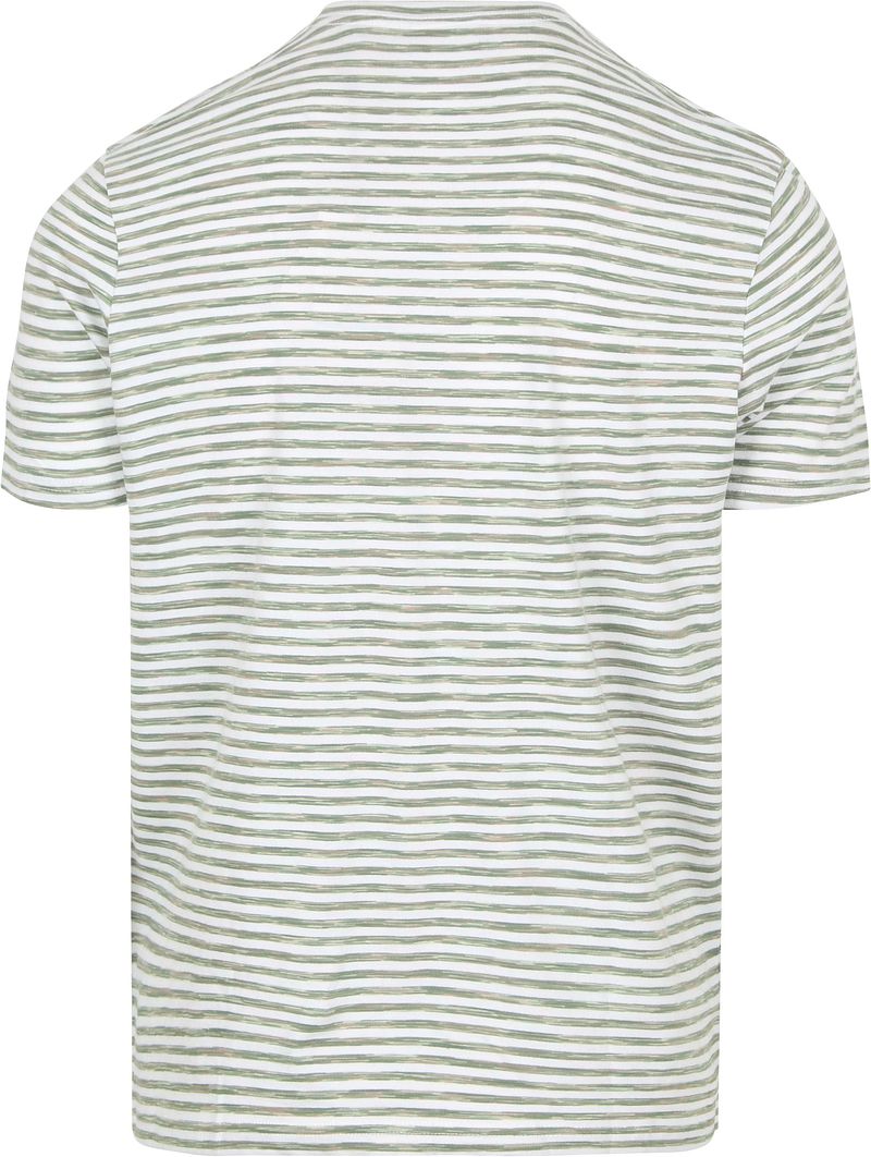 No Excess Stripes T-Shirt Green