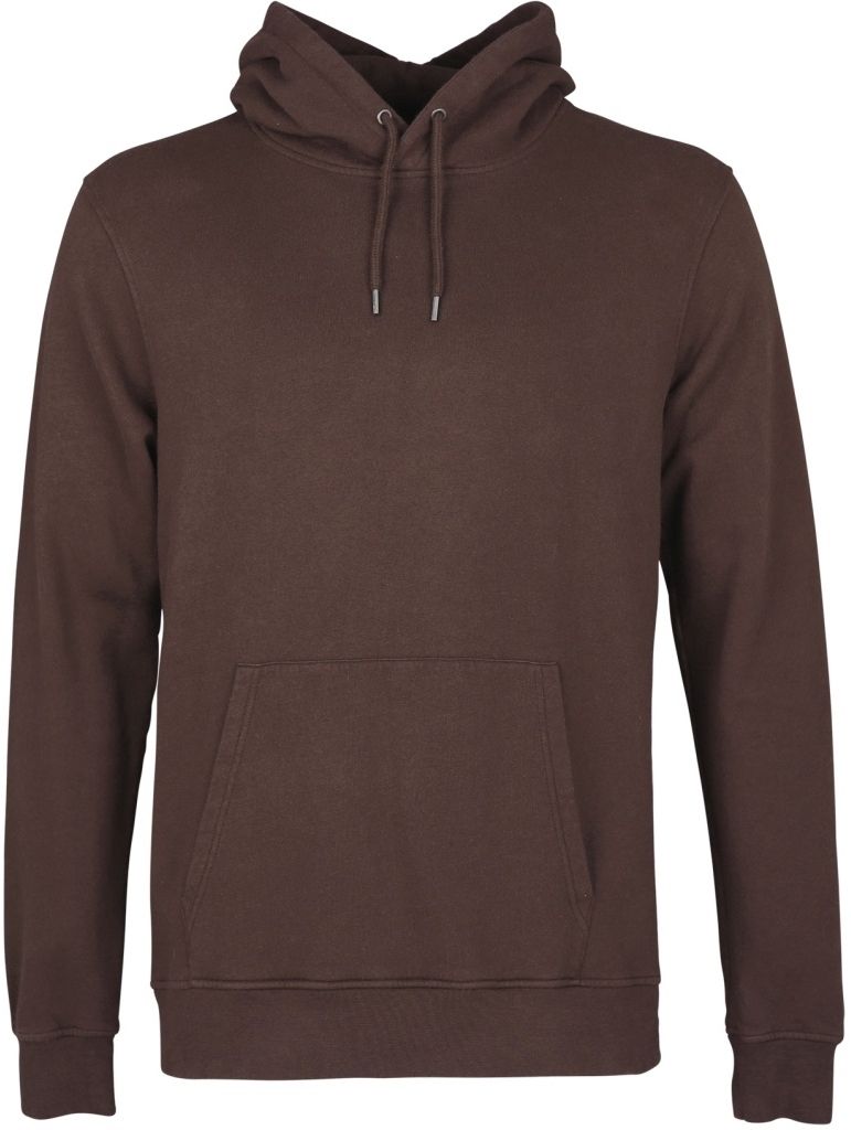 Colorful Standard Sweat à Capuche Organique Foncé Marron taille S