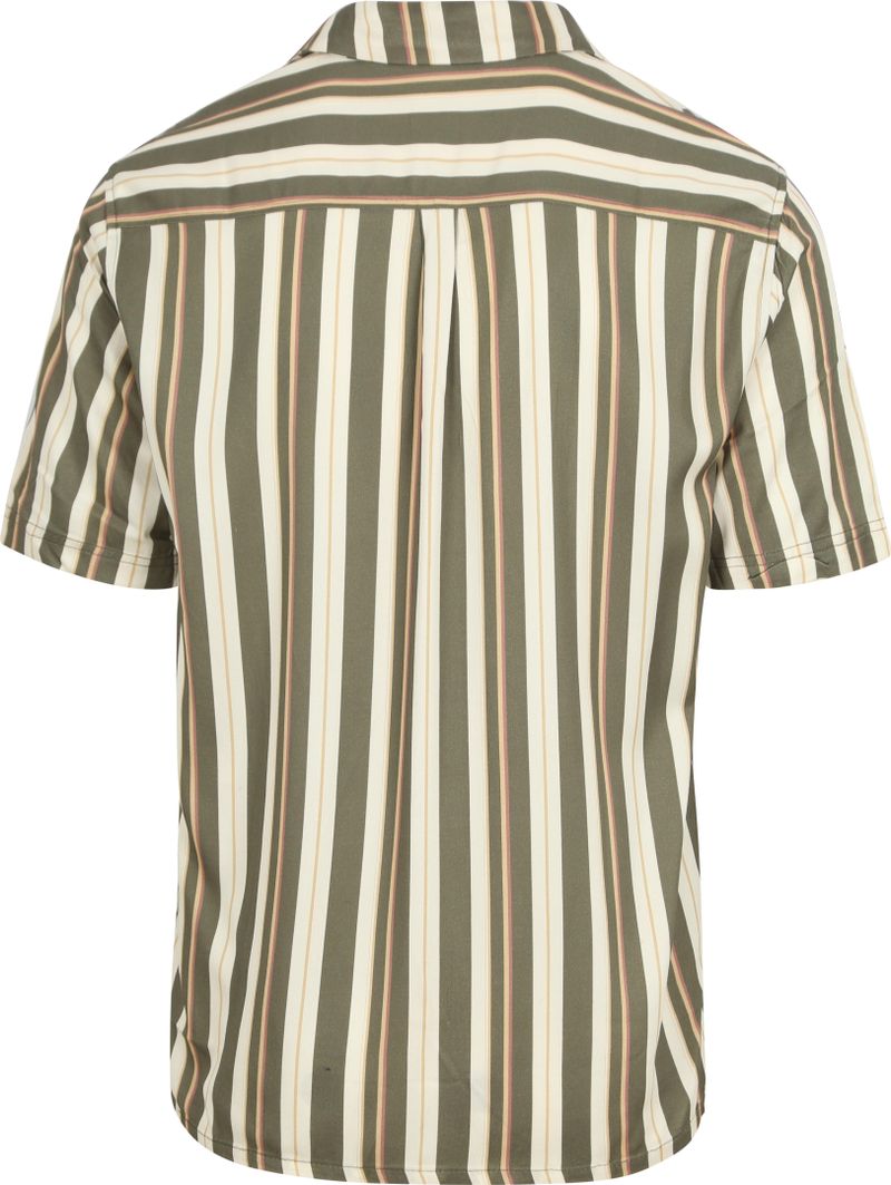 Anerkjendt  Short Sleeve Overhemd Leo Groen