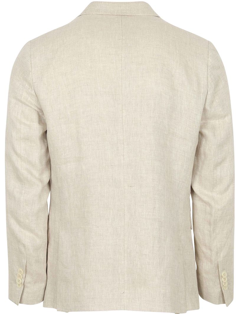 Suitable Blazer Linnen Herringbone Ecru