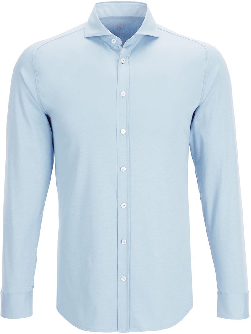 Desoto Overhemd Strijkvrij Lichtblauw 051