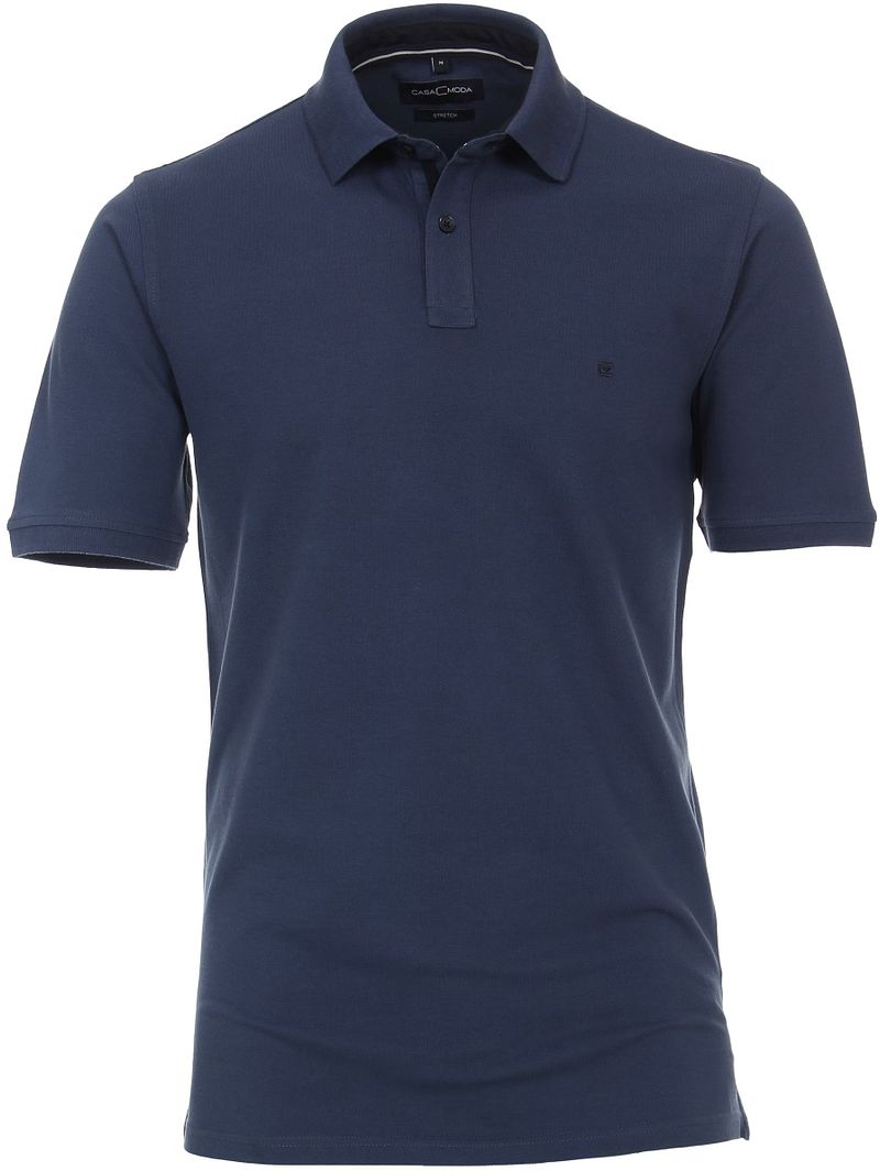 Casa Moda Stretch Polo Foncé  Bleu Bleu foncé taille M