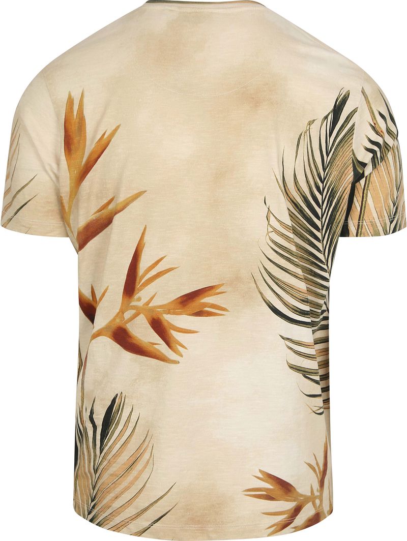 No Excess No-Excess T-Shirt Crewneck Print Ecru