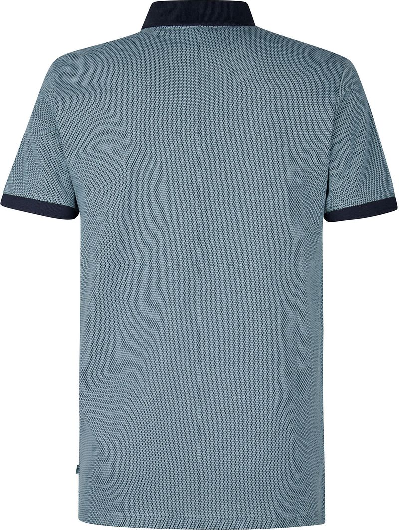 Petrol Half Zip Polo Keyline Ocean Blauw