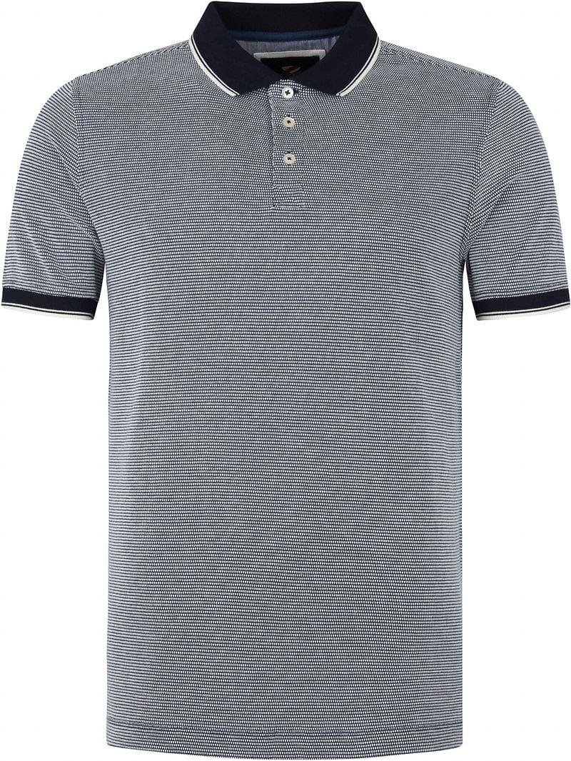Suitable Knitted Polo Foncé Bleu foncé Bleu taille XL