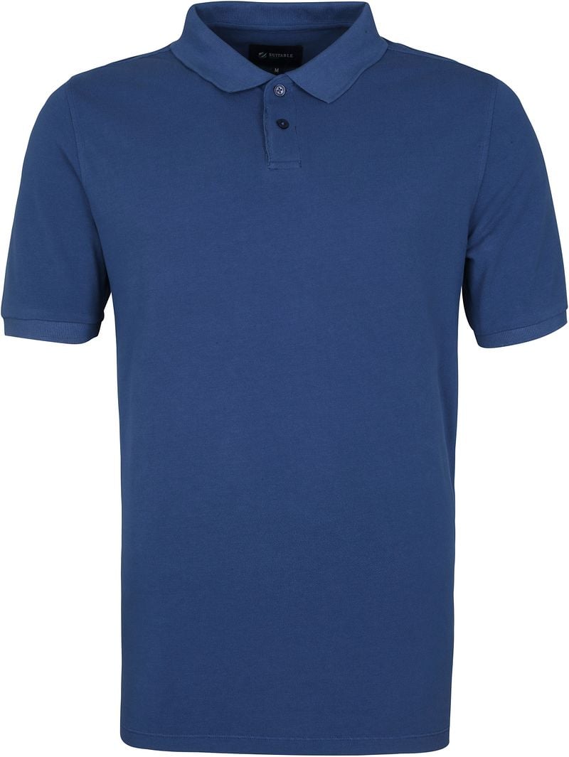 Suitable Respect Polo Pete Donkerblauw