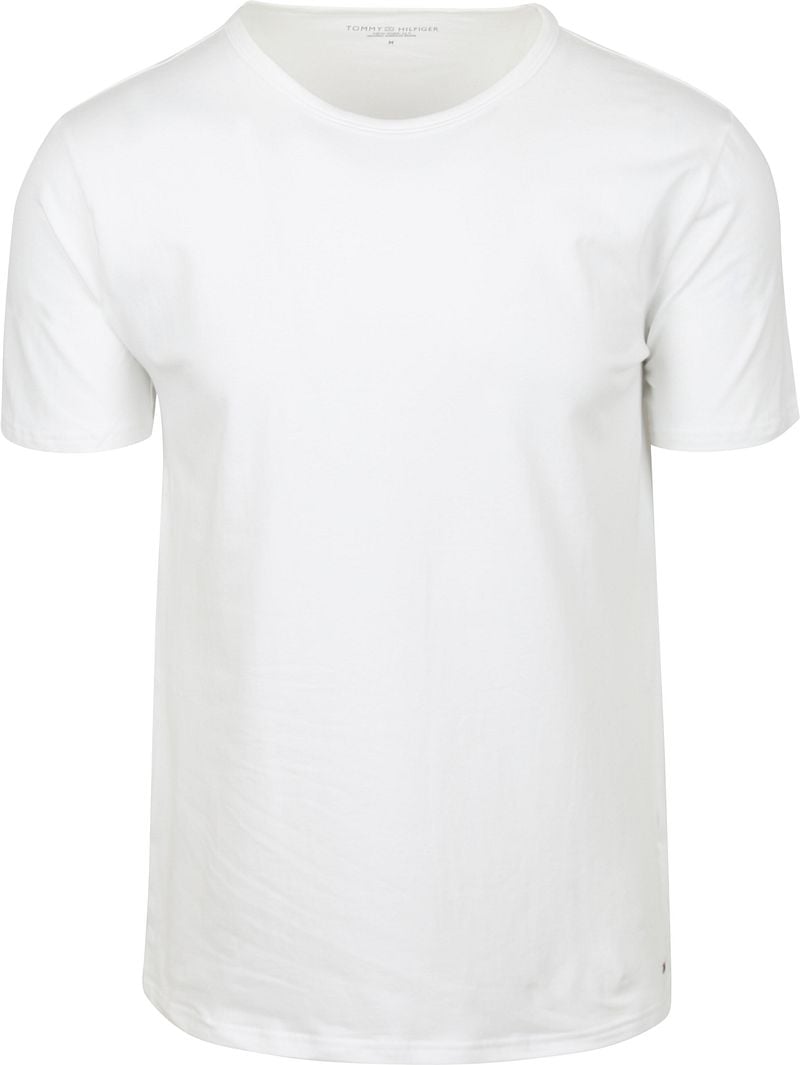 Tommy Hilfiger T-shirts V-Ausschnitt 3-Pack Weiß - Größe S günstig online kaufen