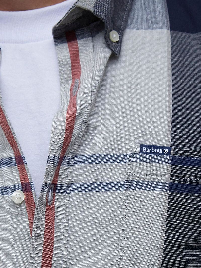 Barbour Shirt Doughill Bleache Pine Tartan