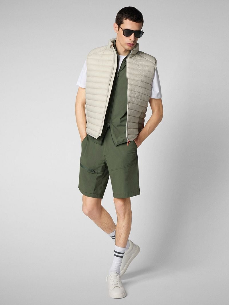 Save The Duck Bodywarmer Adam Hellbeige - Größe XXL günstig online kaufen