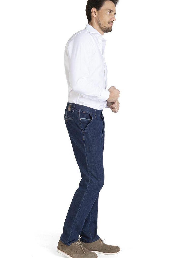 club of comfort Chino Garvey Denim Mid Blauw