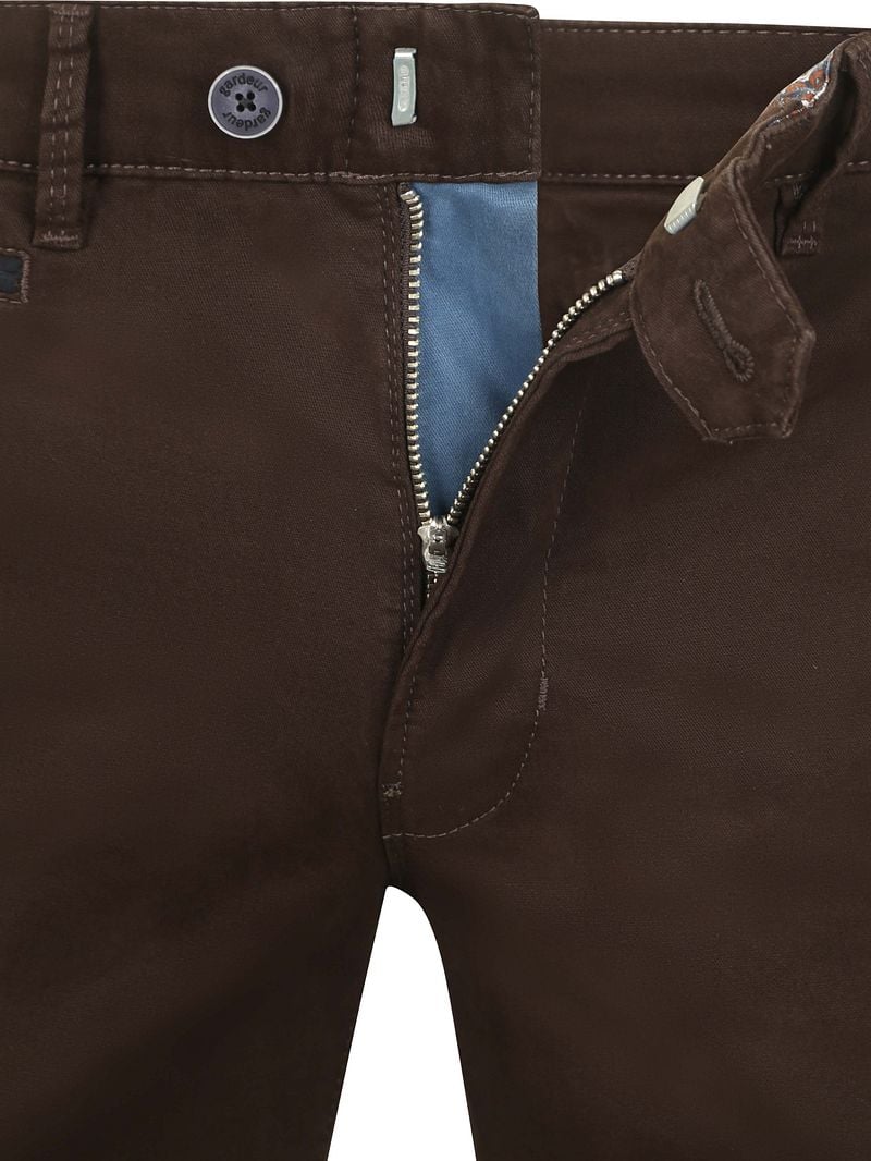 Gardeur Benny 3 Chino Dunkelbraun - Größe 102 günstig online kaufen