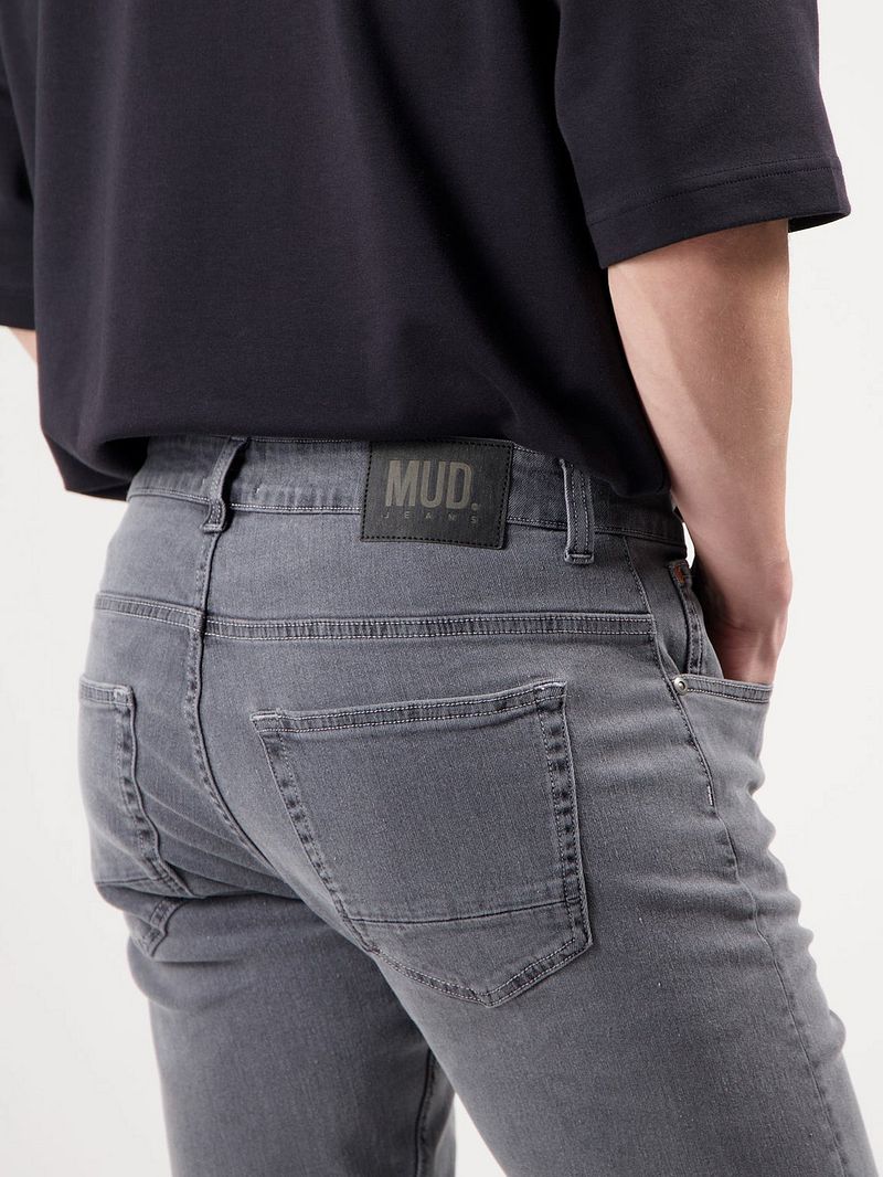 MUD Jeans Denim Rick Grau - Größe W 34 - L 32 günstig online kaufen