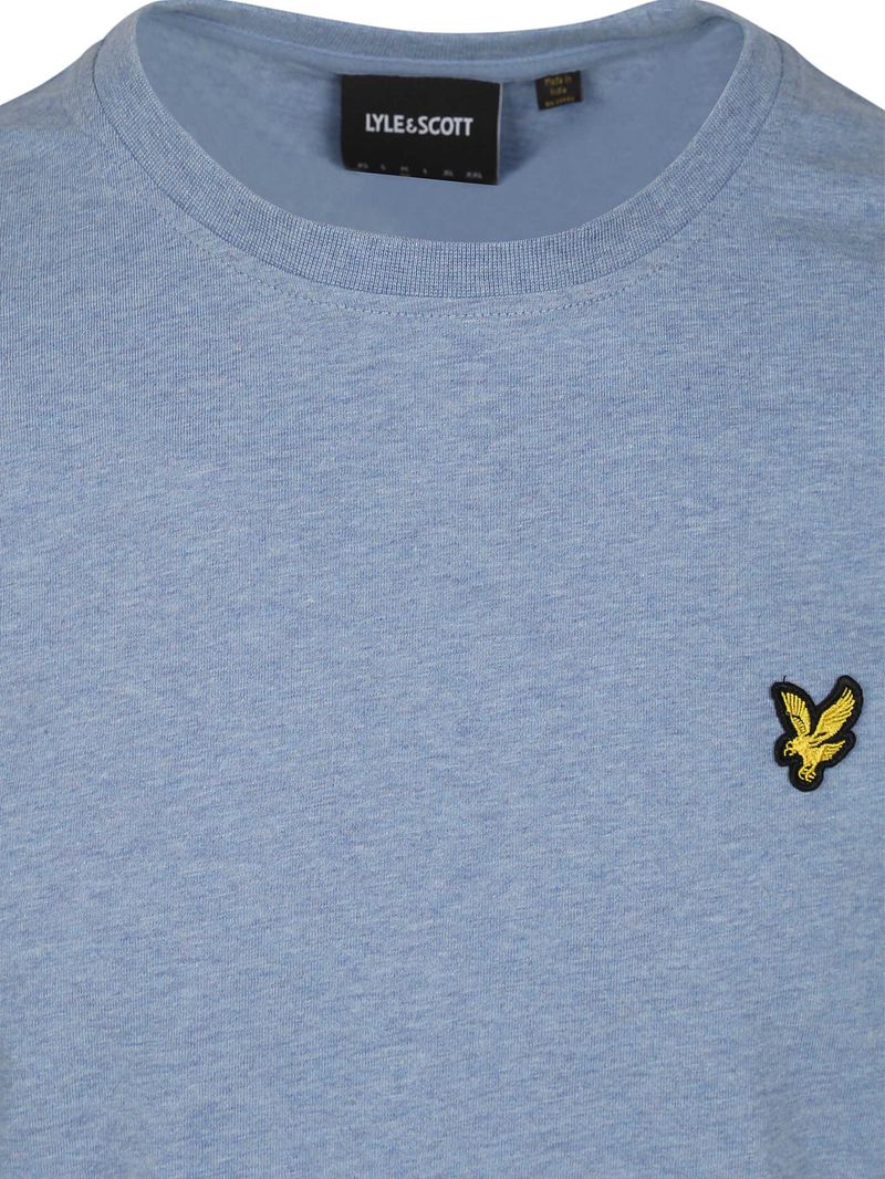 Lyle and Scott T-shirt Heather Blauw