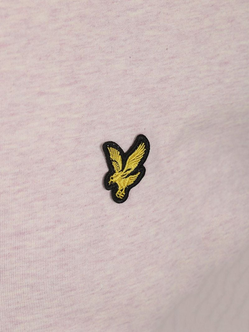 Lyle und Scott T-Shirt Heather Hellrosa - Größe S günstig online kaufen
