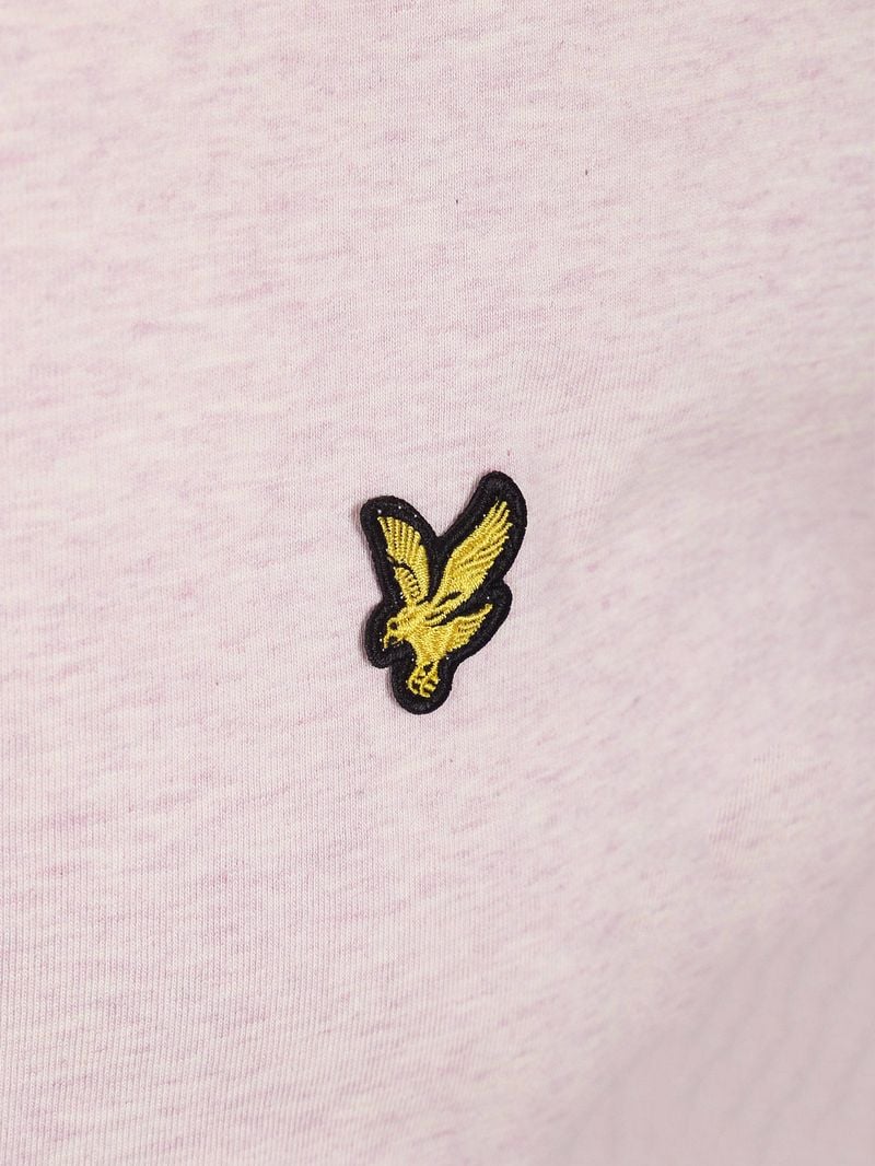 Lyle und Scott T-Shirt Heather Hellrosa - Größe S günstig online kaufen