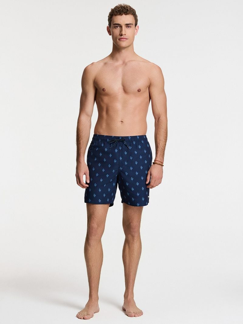 Shiwi Badeshorts Mike Sketched Coral Navy - Größe M günstig online kaufen