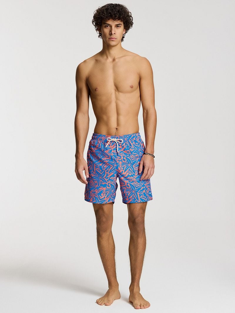 Shiwi Badeshorts Mike Starfish Blau - Größe L günstig online kaufen
