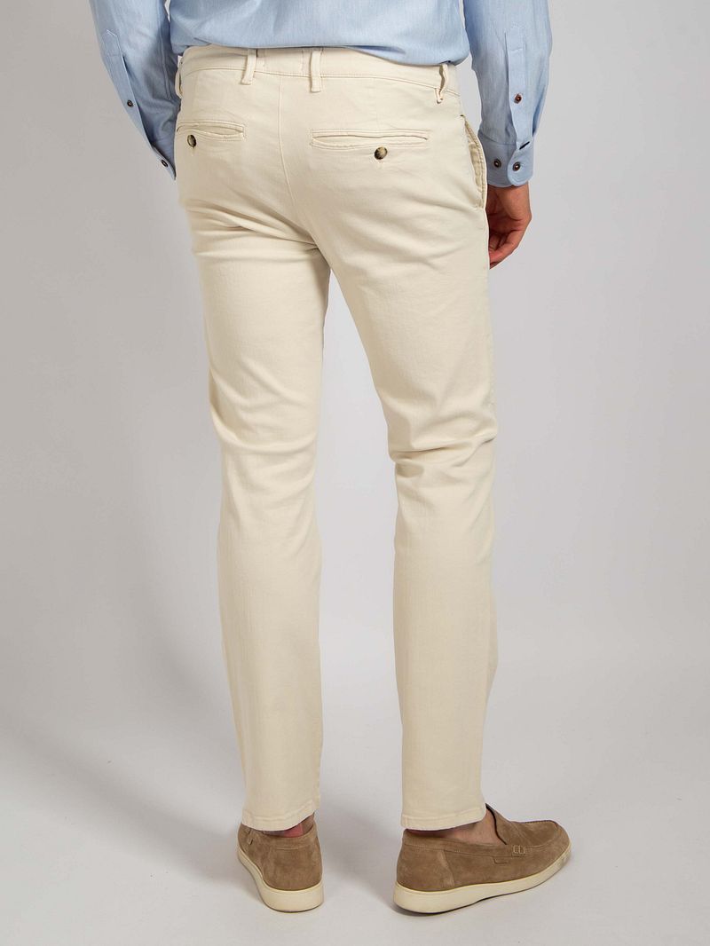 Suitable Chino Philo Flex Ecru - Größe W 36 - L 30 günstig online kaufen