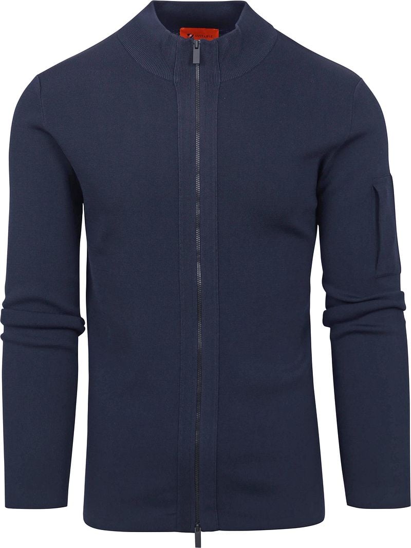 Suitable Strickjacke Curtis Navy - Größe XXL günstig online kaufen