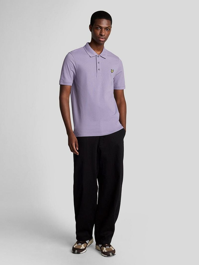 Lyle and Scott Poloshirt Dusk Purple - Größe M günstig online kaufen